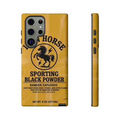 Iron Horse Black Powder Tough Android Case