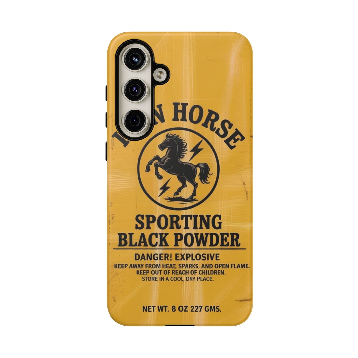 Iron Horse Black Powder Tough Android Case