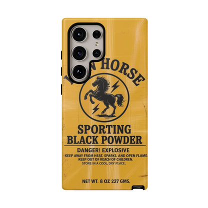 Iron Horse Black Powder Tough Android Case