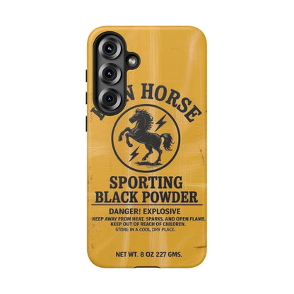 Iron Horse Black Powder Tough Android Case
