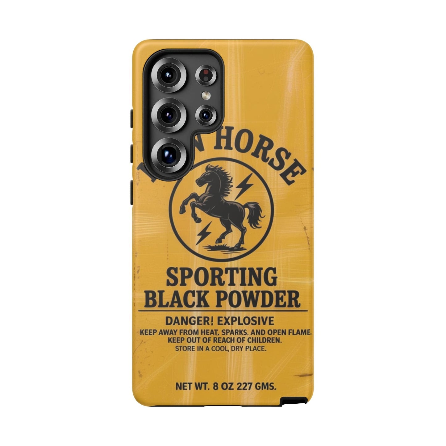 Iron Horse Black Powder Tough Android Case