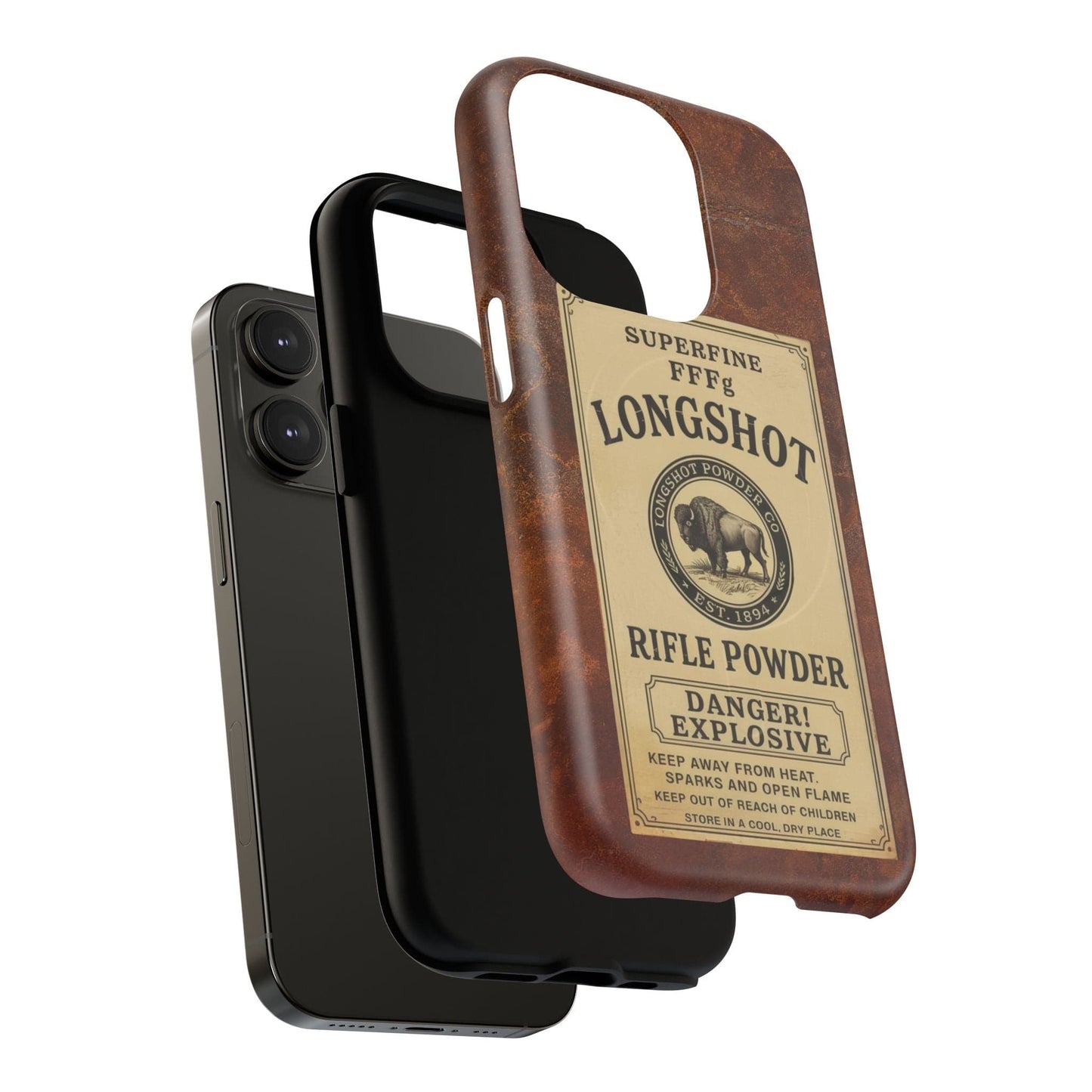 Long Shot Rifle Powder Tough Magnetic IPhone Case