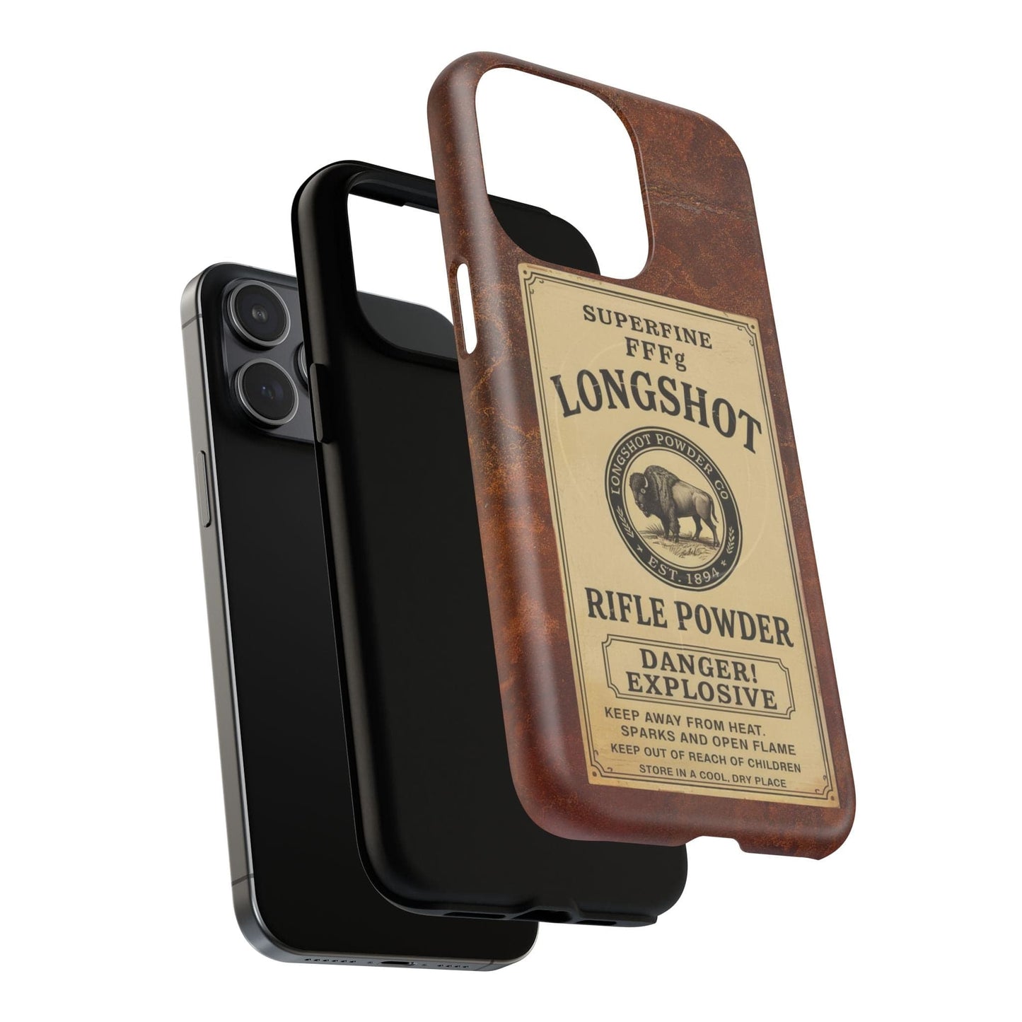 Long Shot Rifle Powder Tough Magnetic IPhone Case