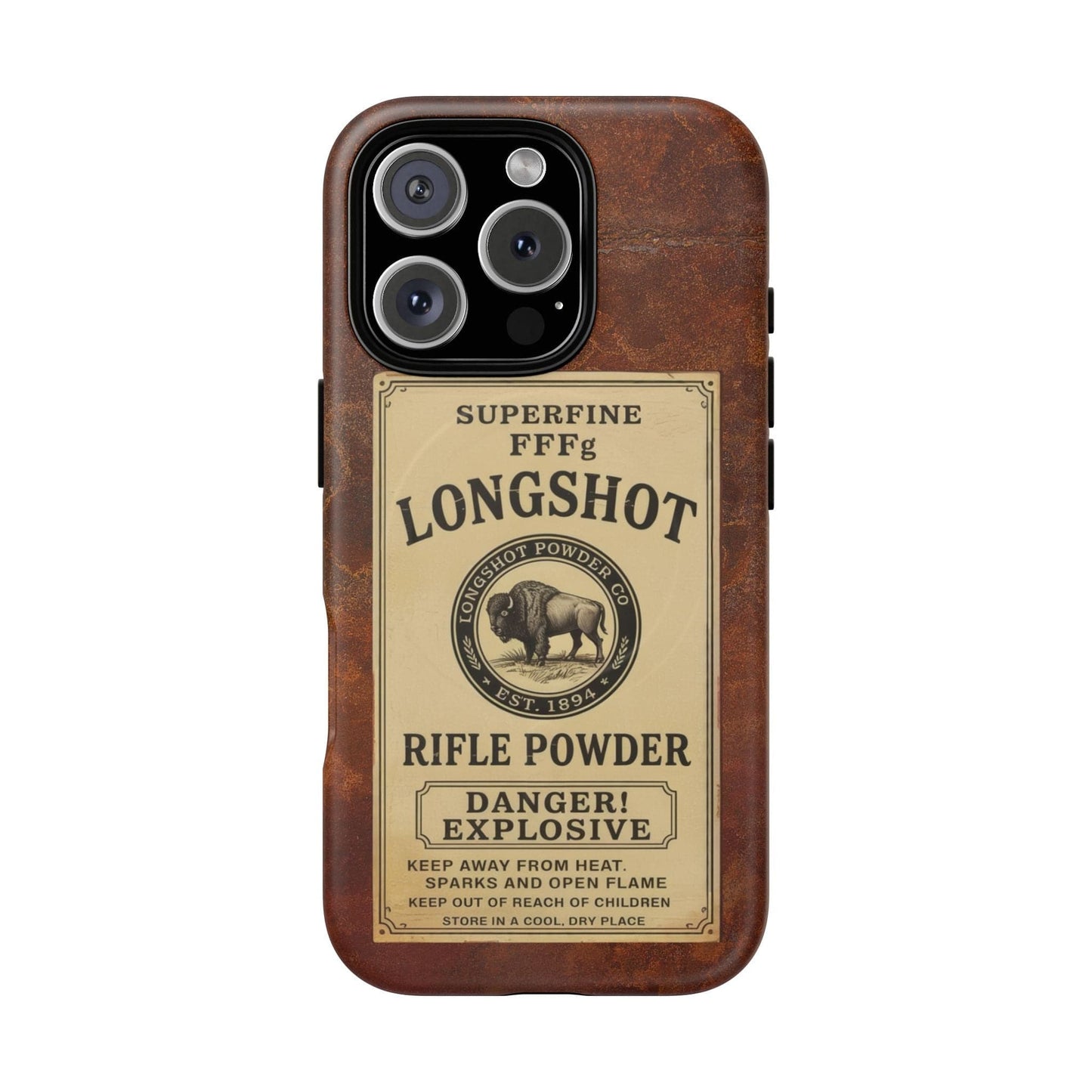 Long Shot Rifle Powder Tough Magnetic IPhone Case