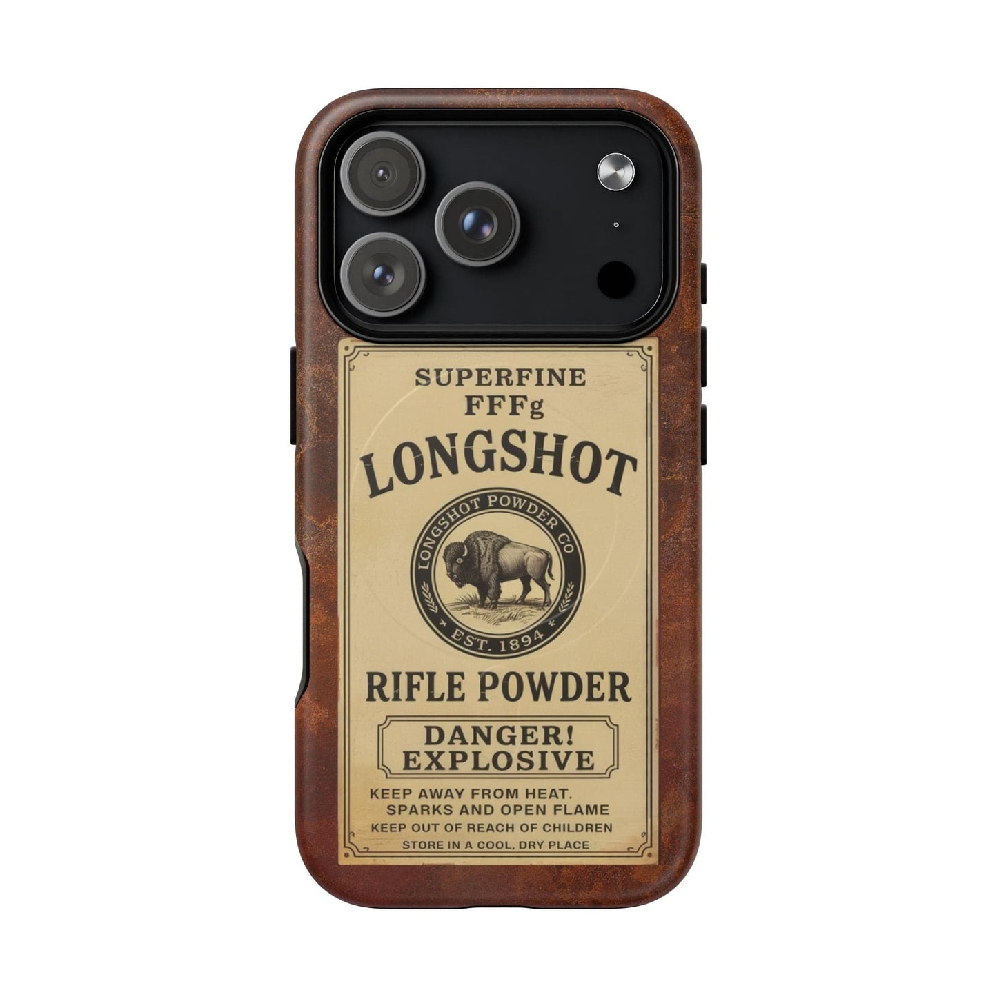 Long Shot Rifle Powder Tough Magnetic IPhone Case
