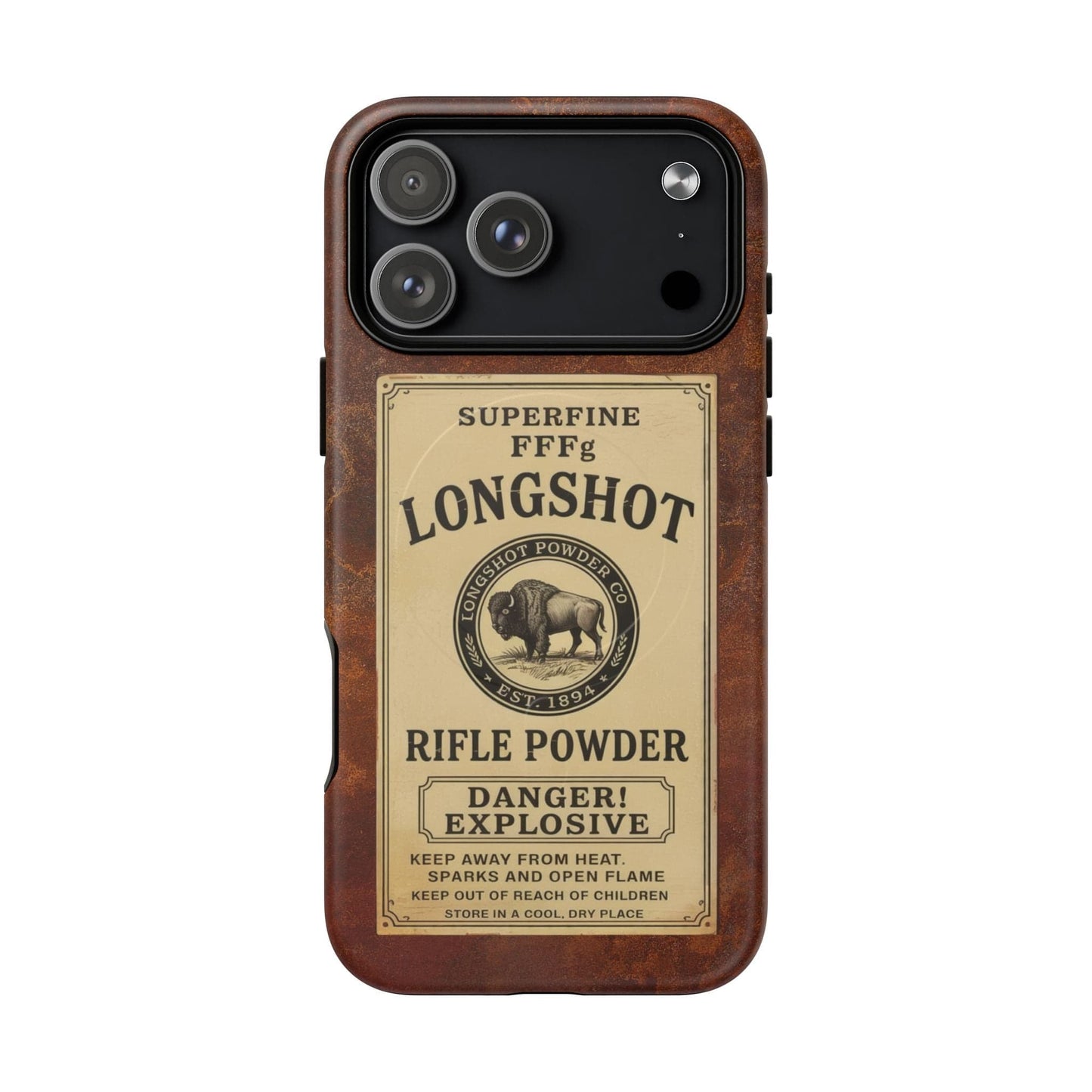 Long Shot Rifle Powder Tough Magnetic IPhone Case