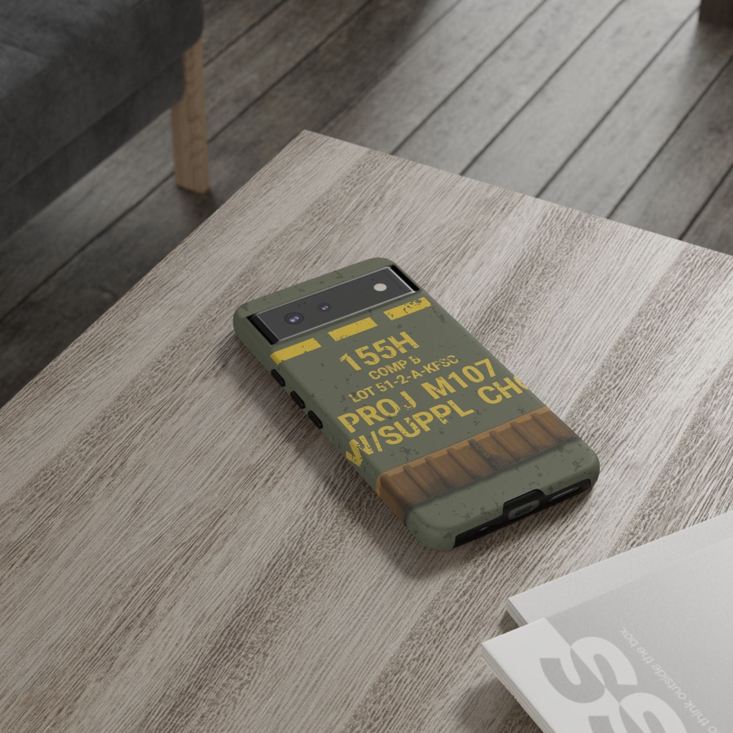 M107 HE 155 Tough Android Case