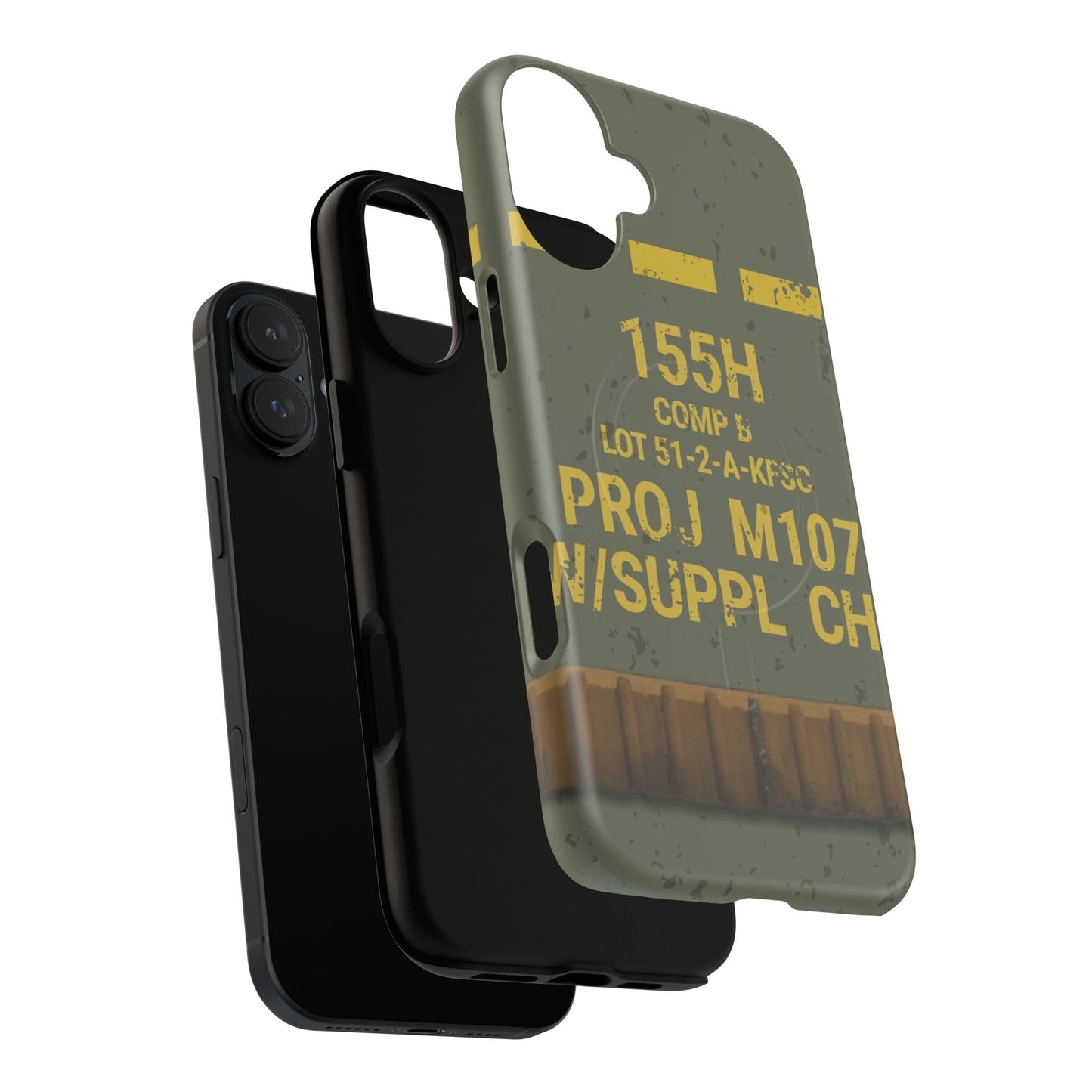 M107 HE 155 Tough Magnetic iPhone Case
