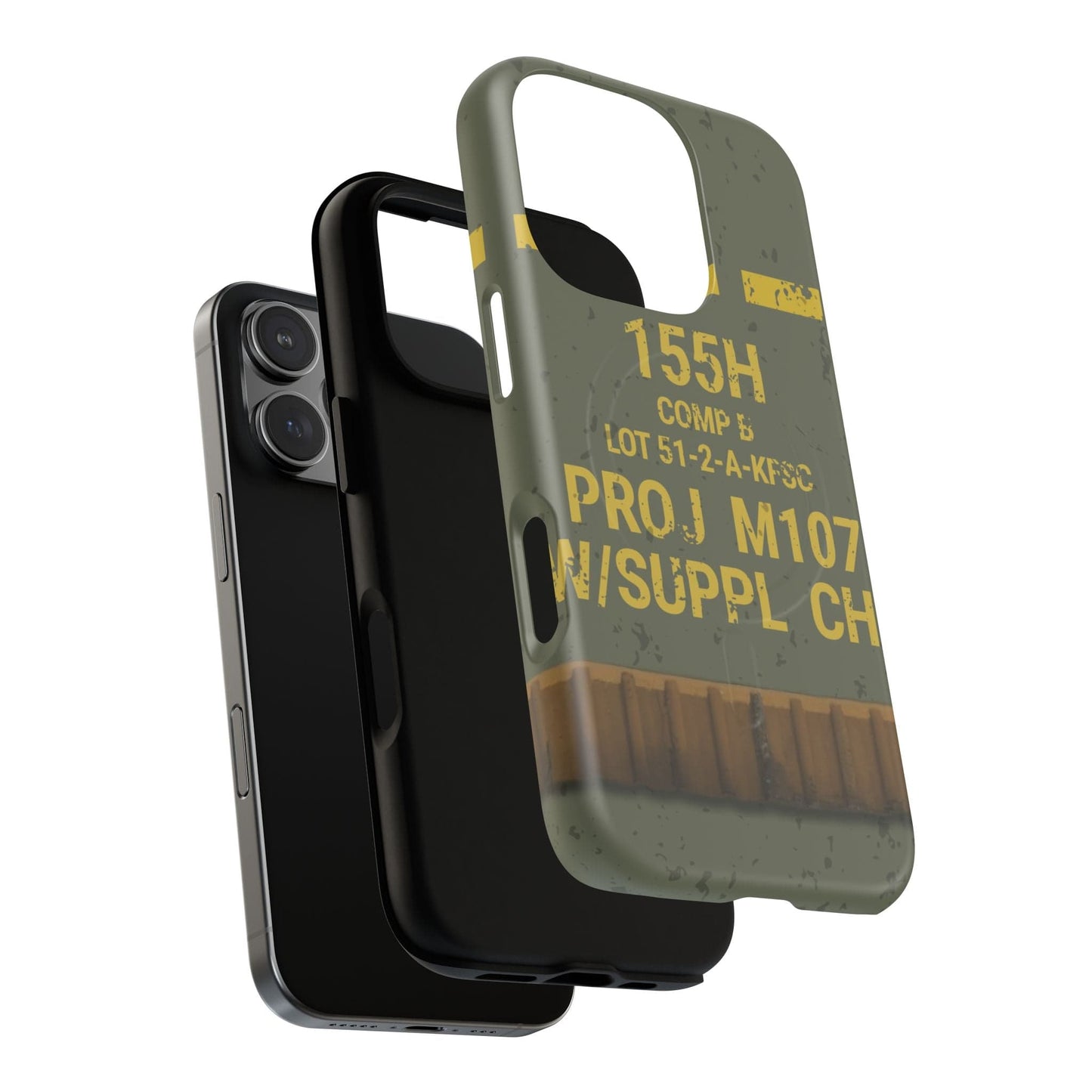 M107 HE 155 Tough Magnetic iPhone Case