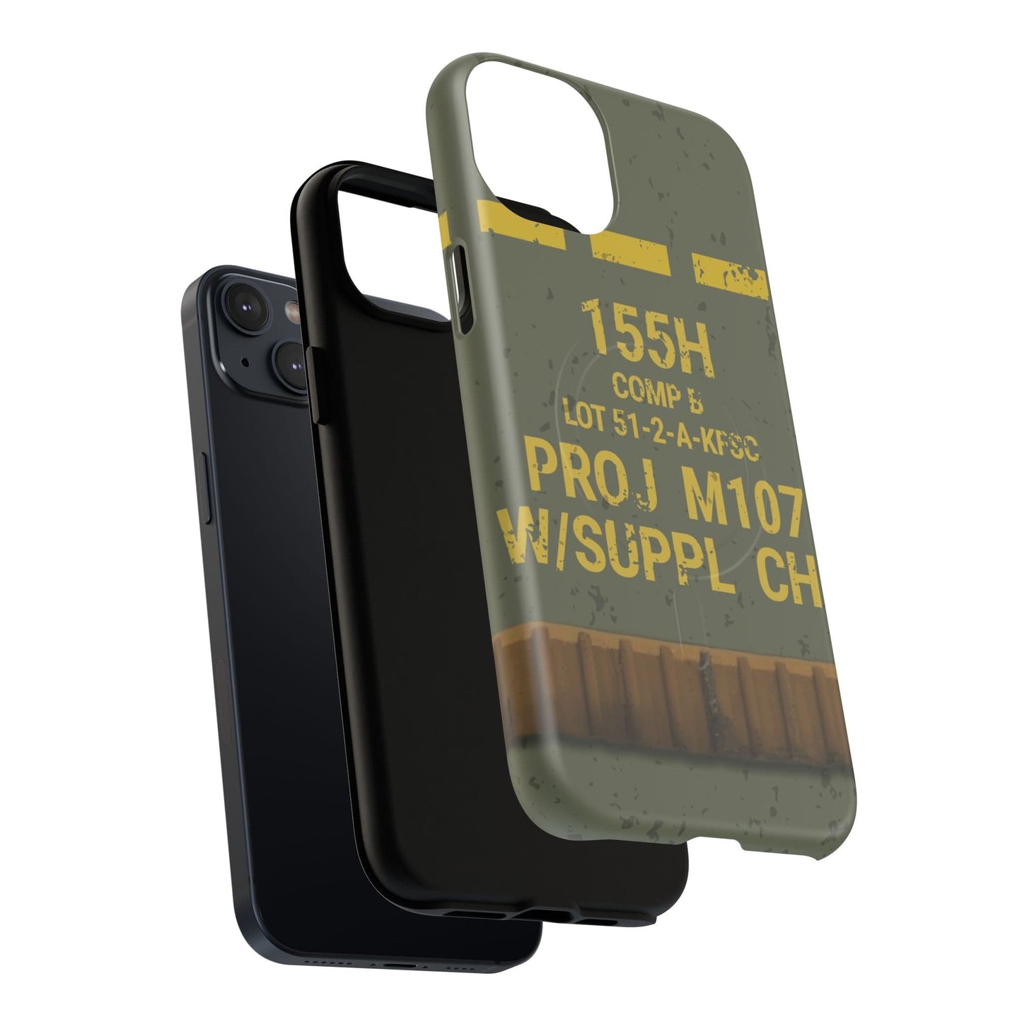 M107 HE 155 Tough Magnetic iPhone Case