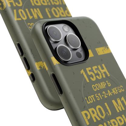 M107 HE 155 Tough Magnetic iPhone Case