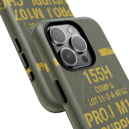 M107 HE 155 Tough Magnetic iPhone Case