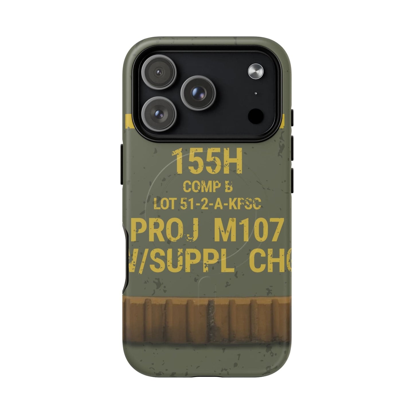 M107 HE 155 Tough Magnetic iPhone Case