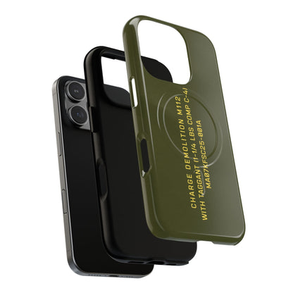 M112 (C-4) Tough Magnetic iPhone Case