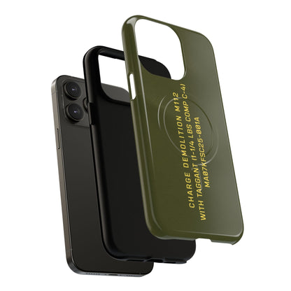 M112 (C-4) Tough Magnetic iPhone Case