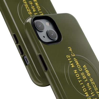M112 (C-4) Tough Magnetic iPhone Case
