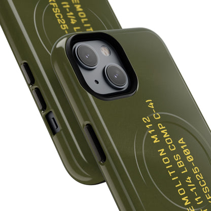 M112 (C-4) Tough Magnetic iPhone Case