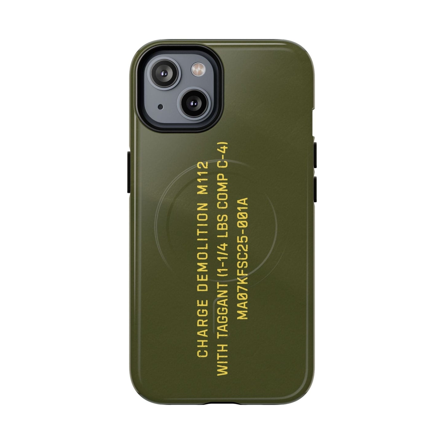M112 (C-4) Tough Magnetic iPhone Case