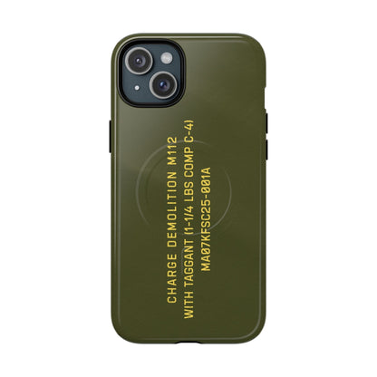 M112 (C-4) Tough Magnetic iPhone Case