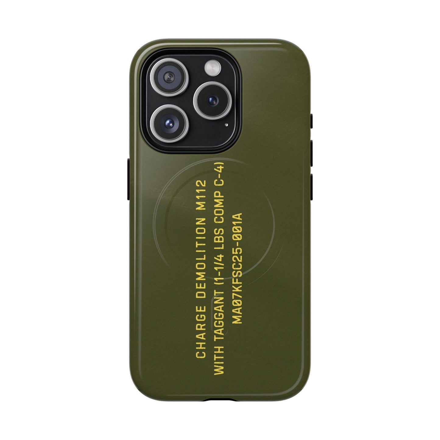 M112 (C-4) Tough Magnetic iPhone Case