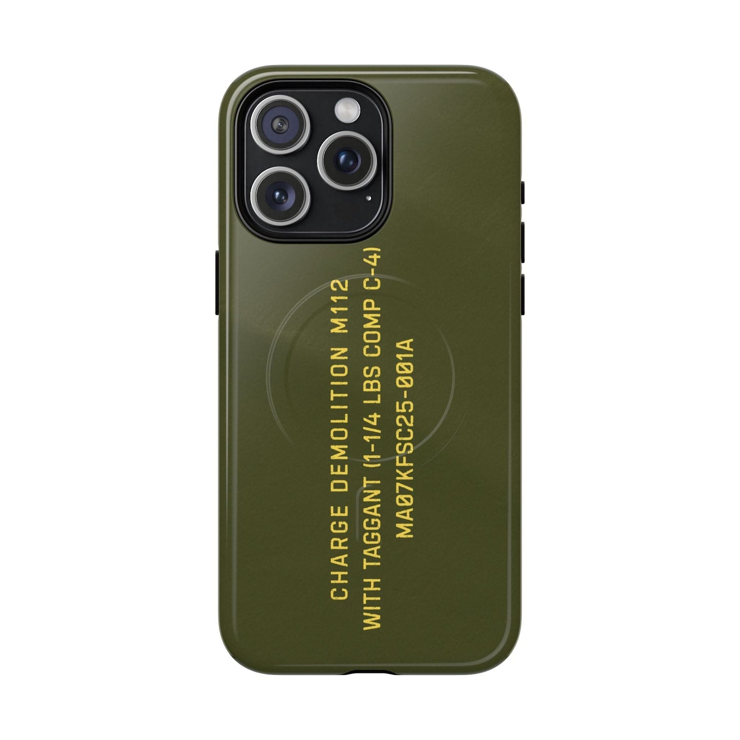 M112 (C-4) Tough Magnetic iPhone Case