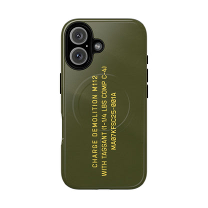 M112 (C-4) Tough Magnetic iPhone Case