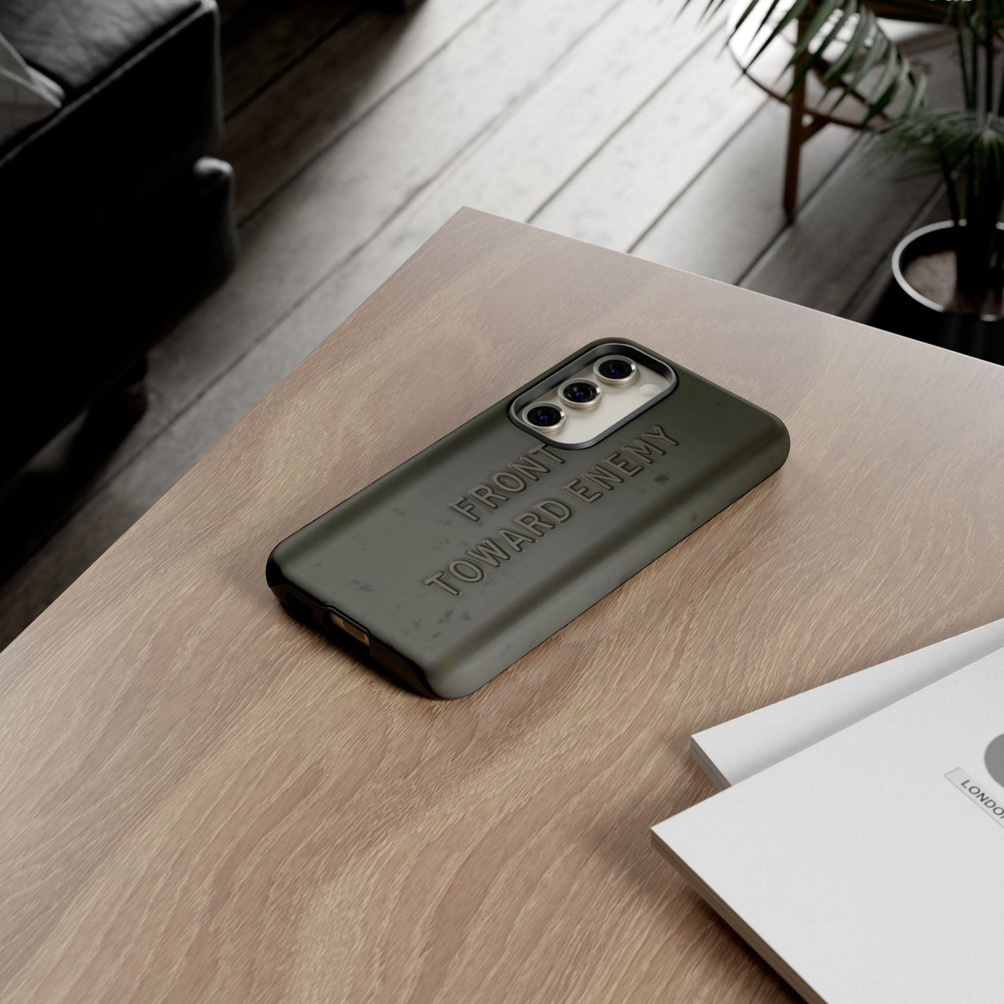 M18A1 Claymore Gen 3 (Dark ODG) Tough Android Case