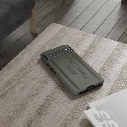 M18A1 Claymore Gen 3 (Dark ODG) Tough Android Case