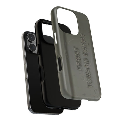 M18A1 Claymore Gen 3 (Dark ODG) Tough Magnetic iPhone Case