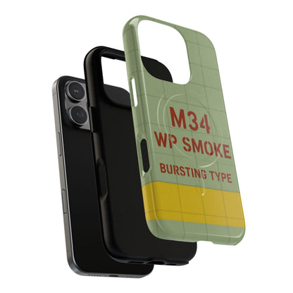 M34 WP Grenade Tough Magnetic iPhone Case