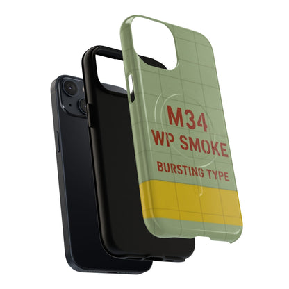 M34 WP Grenade Tough Magnetic iPhone Case