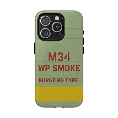 M34 WP Grenade Tough Magnetic iPhone Case