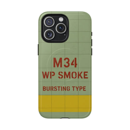 M34 WP Grenade Tough Magnetic iPhone Case