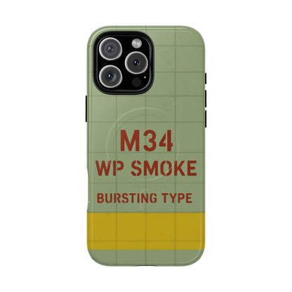 M34 WP Grenade Tough Magnetic iPhone Case