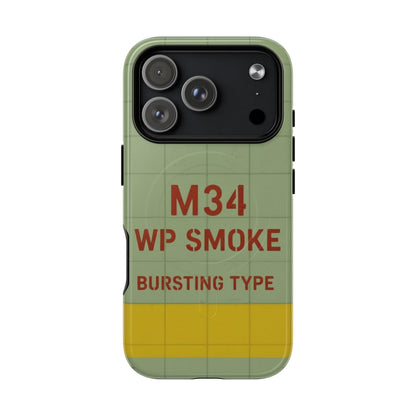 M34 WP Grenade Tough Magnetic iPhone Case