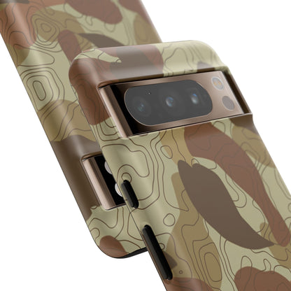 Old's Cool Topo Tough Android Case