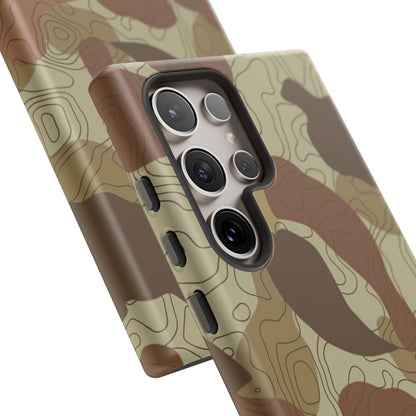 Old's Cool Topo Tough Android Case