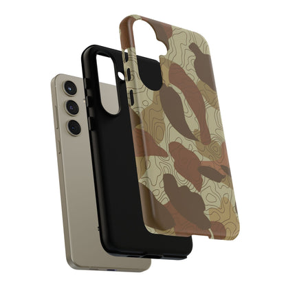 Old's Cool Topo Tough Android Case