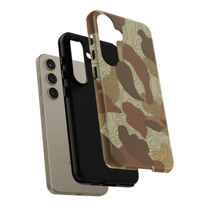 Old's Cool Topo Tough Android Case