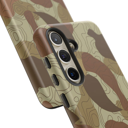 Old's Cool Topo Tough Android Case