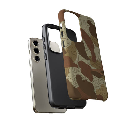 Old's Cool Topo Tough Android Case
