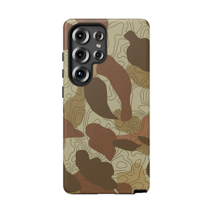 Old's Cool Topo Tough Android Case