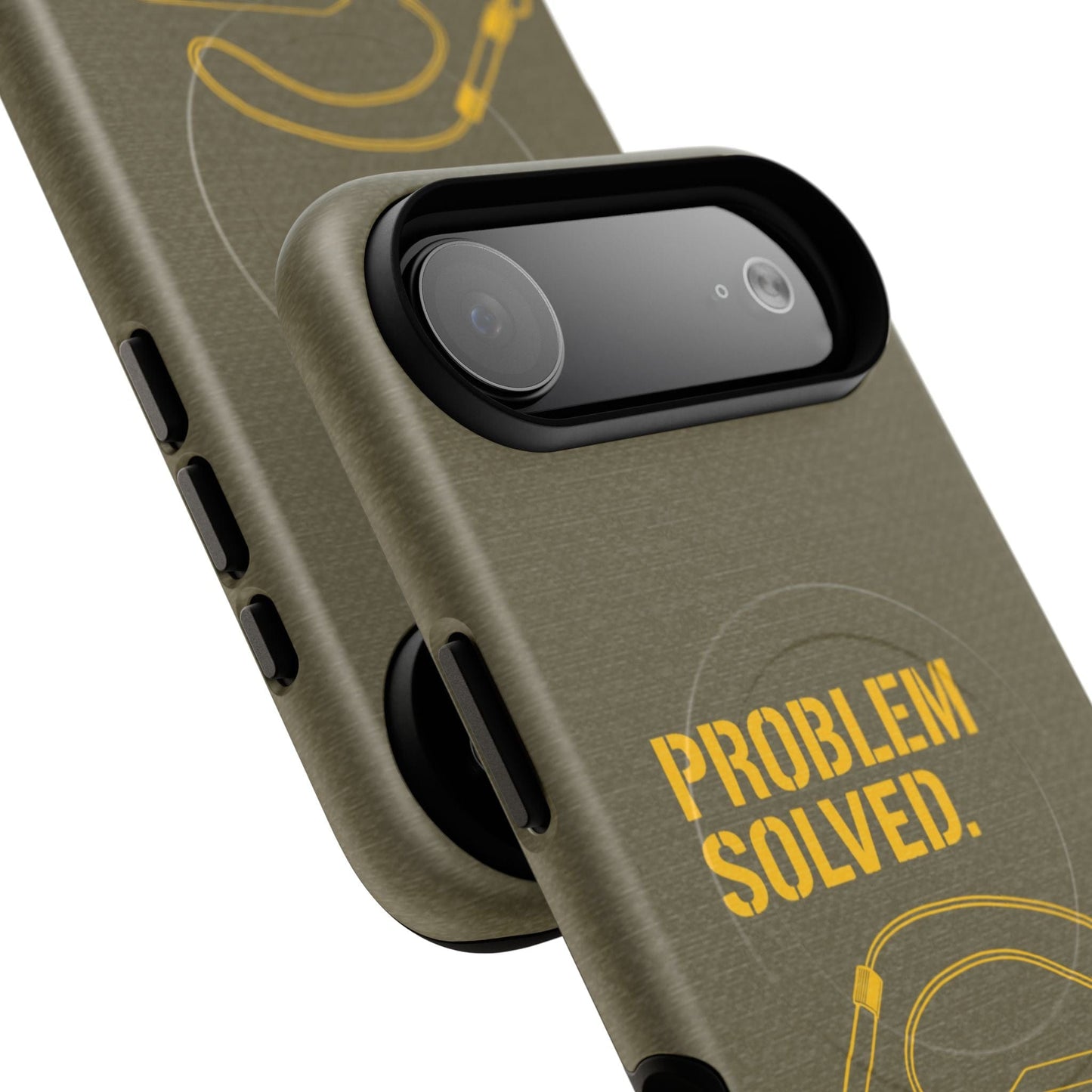 Problem Solved Tough Magnetic iPhone Case