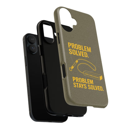 Problem Solved Tough Magnetic iPhone Case