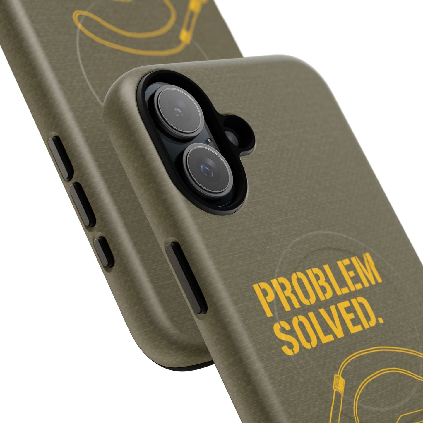 Problem Solved Tough Magnetic iPhone Case