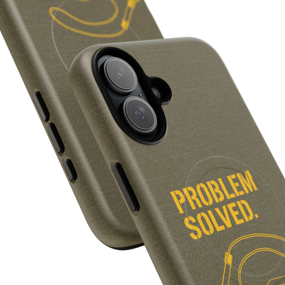 Problem Solved Tough Magnetic iPhone Case