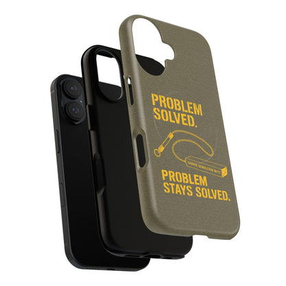 Problem Solved Tough Magnetic iPhone Case