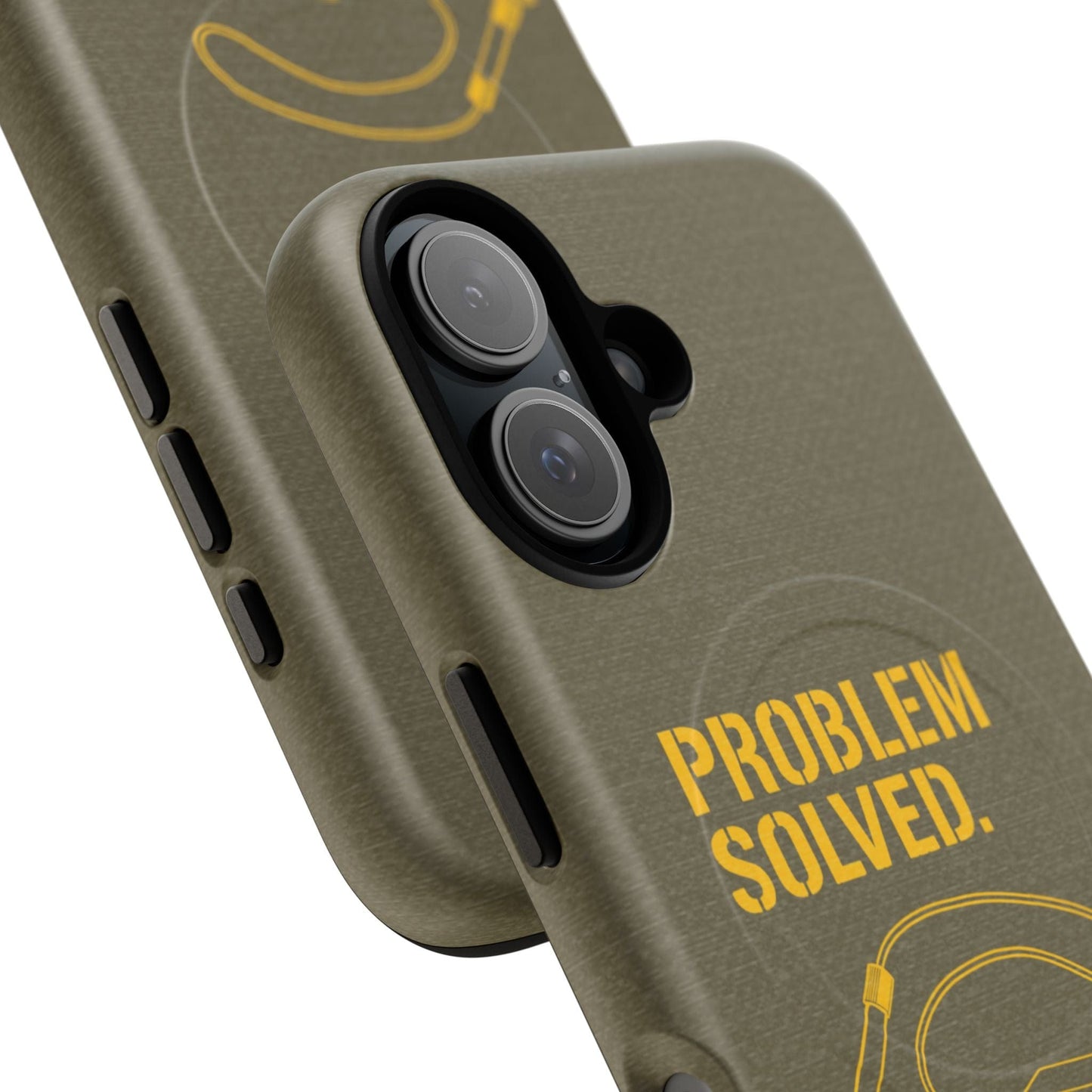 Problem Solved Tough Magnetic iPhone Case