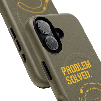 Problem Solved Tough Magnetic iPhone Case