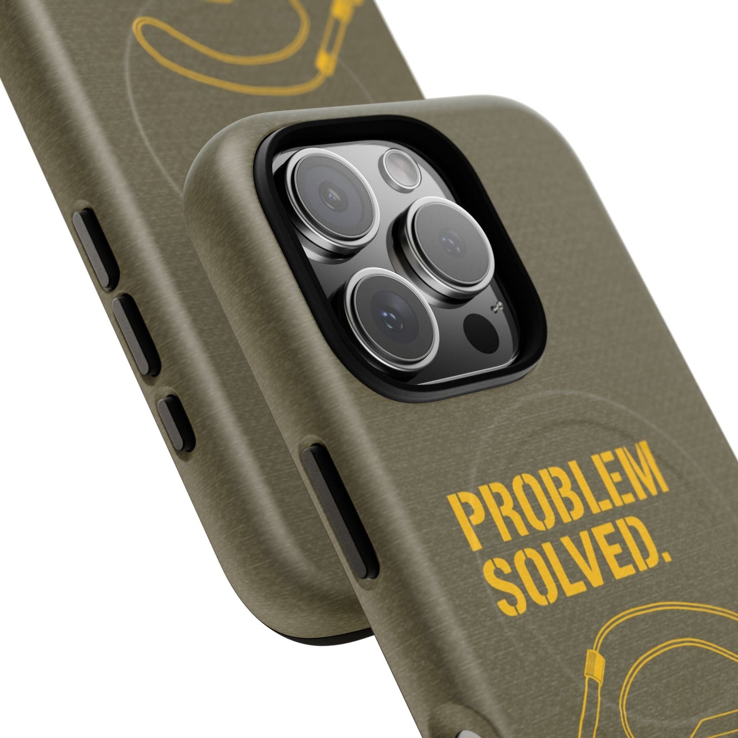 Problem Solved Tough Magnetic iPhone Case